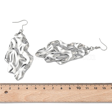 304 Stainless Steel Dangle Earrings(EJEW-F402-01P)-5