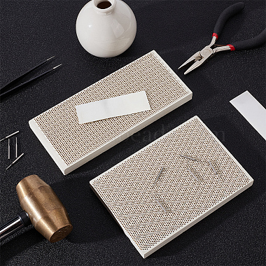 Quartz Honeycomb Ceramic Soldering Boards(AJEW-OC0005-53C)-5