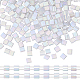 250pcs perles de rocaille en verre opaque à 2 trous(SEED-CN0001-29)-1