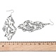 304 Stainless Steel Dangle Earrings(EJEW-F402-01P)-5