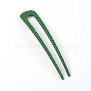 Zinc Alloy Hair Fork, Green, 100x19.5x2mm(BY-TAC0001-19F)