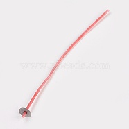 Candle Wick, Red, 15.5x0.2cm, 100pcs/bag(DIY-TAC000-03A)