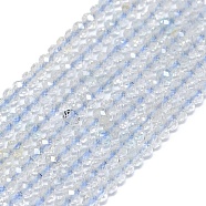 Natural Topaz Beads Strands, Faceted, Rondelle, 2~2.5x2mm, Hole: 0.5mm, about 223~226pcs/strand, 14.96~15.16 inch(38~38.5cm)(G-G106-A13-01)