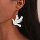 Acrylic Dangle Earrings(WG024EF-01)-2