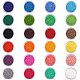 24 наборы стеклянный бисер цвет а класс(SEED-PH0004-03)-1