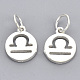 925 Sterling Silver Charms(X-STER-T002-44S-08)-2