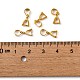 Brass Ice Pick Pinch Bails(KK-KK06-G)-4