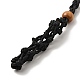 Geflochtene Makramee-Beutel-Halskette aus Wachsseil herstellen(NJEW-J007-08)-2