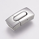 304 Stainless Steel Bayonet Clasps(STAS-F122-38P)-1