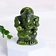 Figuras curativas de jade natural de Ganesha.(PW-WG31949-06)-1