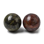 Natural Dragon Blood No Hole Sphere Beads, Round, 30mm(G-I367-05-15)