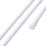 20M Polyester Braided Cord for Jewelry Making, Round, WhiteSmoke, 2mm, about 21.87 Yards(20m)/Roll(OCOR-G015-04A-22)
