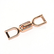 Alloy Clasps, Interlocking Belt Buckle, Light Gold, 73x18.5x8mm, Hole: 12x16mm(FIND-WH0081-47)