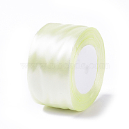 DIY Craft Hair Accessories Satin Ribbon, Creamy White, 2 inch(50mm) wide, 25yards/roll(22.86m/roll)(X-RC50MMY-002)