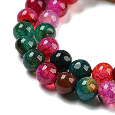 Dyed Natural Agate Beads Strands(G-R262-8mm-1)-3