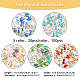 100Pcs 5 Colors Electroplate Glass Pendants(FIND-FH0005-09)-2