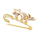 Marine Theme Pendant Alloy Enamel Brooches(JEWB-BR00143-01)-2