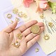 12Pcs 6 Styles Rack Plating Brass Pave Cubic Zirconia Pendants(KK-CJ0002-05)-4