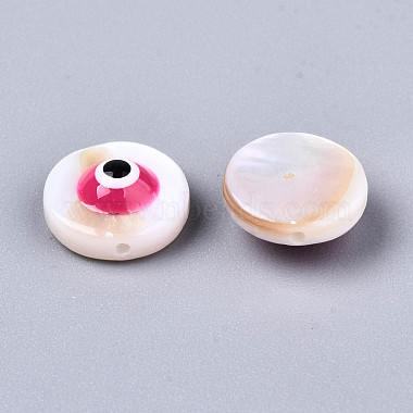 Natural Freshwater Shell Beads(SHEL-T018-10C)-2