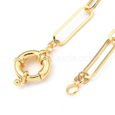 304 colliers chaîne en acier inoxydable avec trombone(X-NJEW-JN03066-01)-3