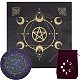 1Pc Round Eco-friendly Rubber Pendulum Altar Mats(AJEW-CN0001-59)-1