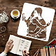 PET Hollow Out Drawing Painting Stencils(DIY-WH0391-0747)-3