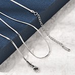 12Pcs 1.5MM 304 Stainless Steel Flat Chain Necklaces for Men Women, Tarnish Free, Stainless Steel Color, 17.72 inch(45cm)(NJEW-H093-14P)