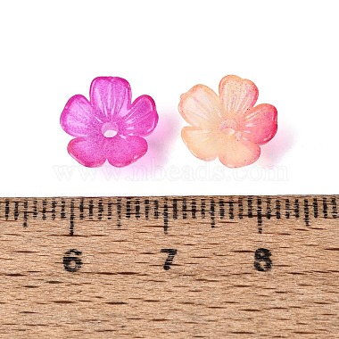 Transparent Plastic Bead Caps(KY-Q005-02A-08)-4