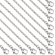 Ожерелья из титановой стали для мужчин и женщин(NJEW-TAC0001-017)-8