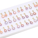 Boucles d'oreilles pendantes en perles naturelles(PEAR-N022-A02)-5