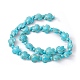 Synthetic Turquoise Beads Strands(G-YW0001-50A)-1