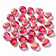 Transparent Spray Painted Glass Beads(GLAA-T016-29B)-1