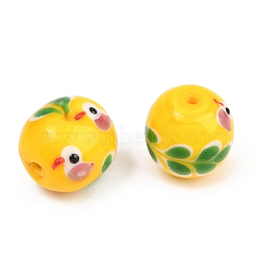 Handmade Lampwork Beads(LAMP-T029-02)-2