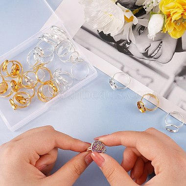 DIY Flat Round Ring Making Kits(DIY-SZ0007-80)-6