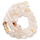 Natural White Agate Beads Strands(G-B106-B07-01)-3