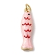 laiton &eacute;mail pendentifs(X-KK-H092-08G-01)-1