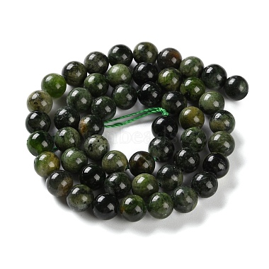 Natural Green Diopside Beads Strands(G-NH0031-01B)-3