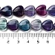 Natural Colorful Fluorite Beads Strands(G-H051-A01-01)-5