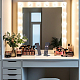 L Shaped Acrylic Slant Back Earring Stud Organizer Display Stands(EDIS-WH0031-39)-5