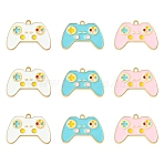 15Pcs 3 Colors Alloy Enamel Pendants, Light Gold, Gamepad Charms, Mixed Color, 18x26x1.5mm, Hole: 1.6mm, 5pcs/color(ENAM-YW0006-61)
