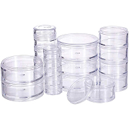 Plastic Bead Storage Containers, Column, Clear, 20vials/box(CON-BC0005-60)