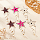 6Pcs 3 Colors Glass Hotfix Rhinestone(DIY-AR0002-28)-2