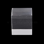 Acrylic Jewelry Display Bases, Cube, Clear, 3x3x3cm(ODIS-WH0025-31A)