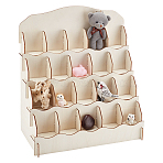 Wood Model Toy Display Holder, PapayaWhip, 35.6x18.8x40.5cm(ODIS-WH0030-107)