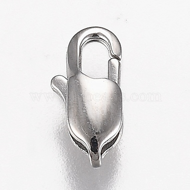 316 Surgical Stainless Steel Lobster Claw Clasps(X-STAS-Z013-01C)-2