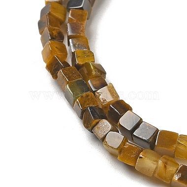 Natural Tiger Eye Beads Strands(G-B064-A33)-4