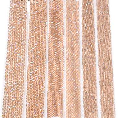 Electroplate Glass Beads Strands(EGLA-A044-T6mm-L20)-2