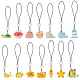 14Pcs Resin Mobile Straps(HJEW-DC00072)-1