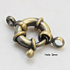 Brass Spring Ring Clasps(KK-E266-13mm-AB-NR)-2