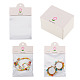 100Pcs Flower Print Foldable Paper Hanging Header(CDIS-TA0001-26)-1